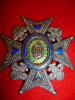 Spain - Order of Carlos III, Grand Cross Breast Star. Silver, gilt and enamel. 